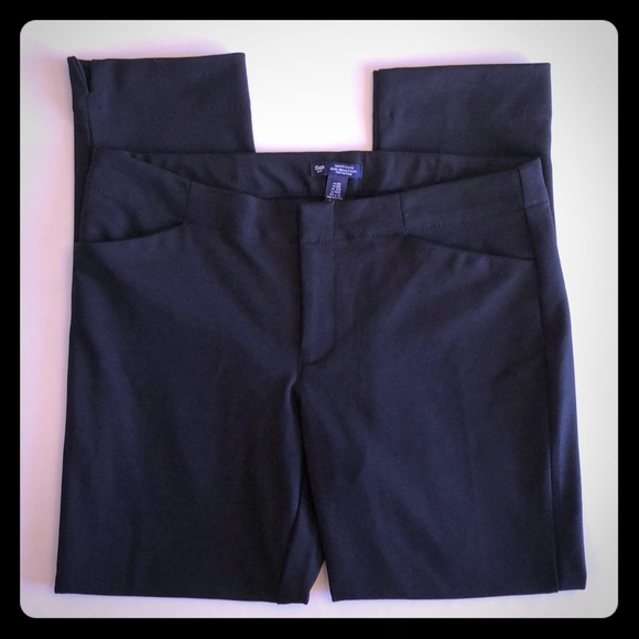GAP Pants - Gap Slim City Ponte Pants 8R Black